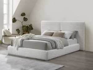 Кровать двуспальная Madera, 160х200, кремовый