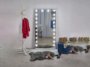 Напольное зеркало Pearl, серебристый