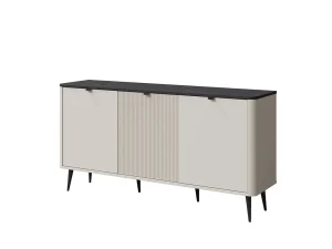 Широкий комод Marly 8 3D, кашемир / серый камень - Mebel-Trade — Больше чем интернет-магазин!
