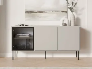 Трехдверная комод Domi 150 3D, кашемир