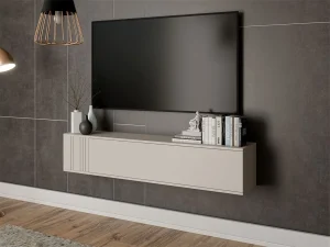 Подвесная тумба под телевизор Philippe 150, кашемир