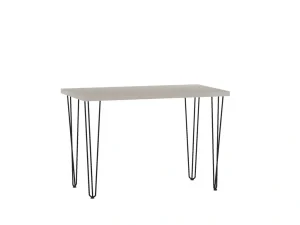 Элегантный обеденный стол ST(B)-FX / III, 68x120, кашемир / черный