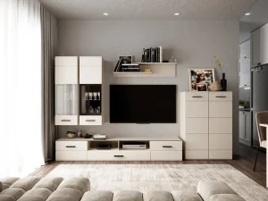 Стенка для гостиной Valetta, кашемир - Mebel-Trade — Больше чем интернет-магазин!
