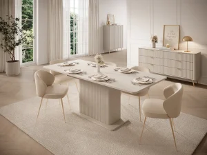 Обеденный раздвижной стол Lovi D, 160-200×90, дуб Кремона - Mebel-Trade — Больше чем интернет-магазин!