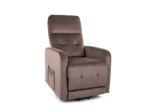 Раскладное кресло Otus II Velvet, капучино