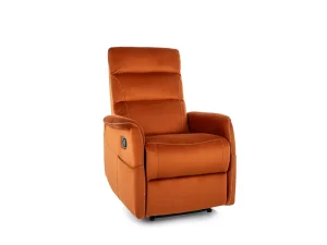 Раскладное кресло Solon M Velvet, корица
