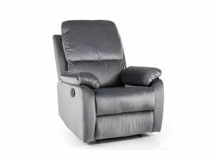 Раскладное кресло Spencer 1 Velvet, серый