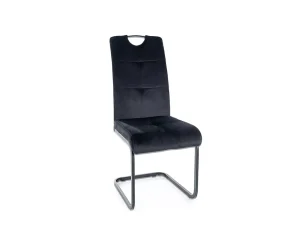 Мягкий стул Axo Velvet, черный
